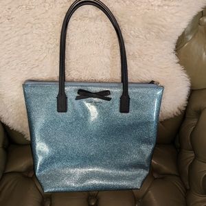 Kate Spade glitter New York bag